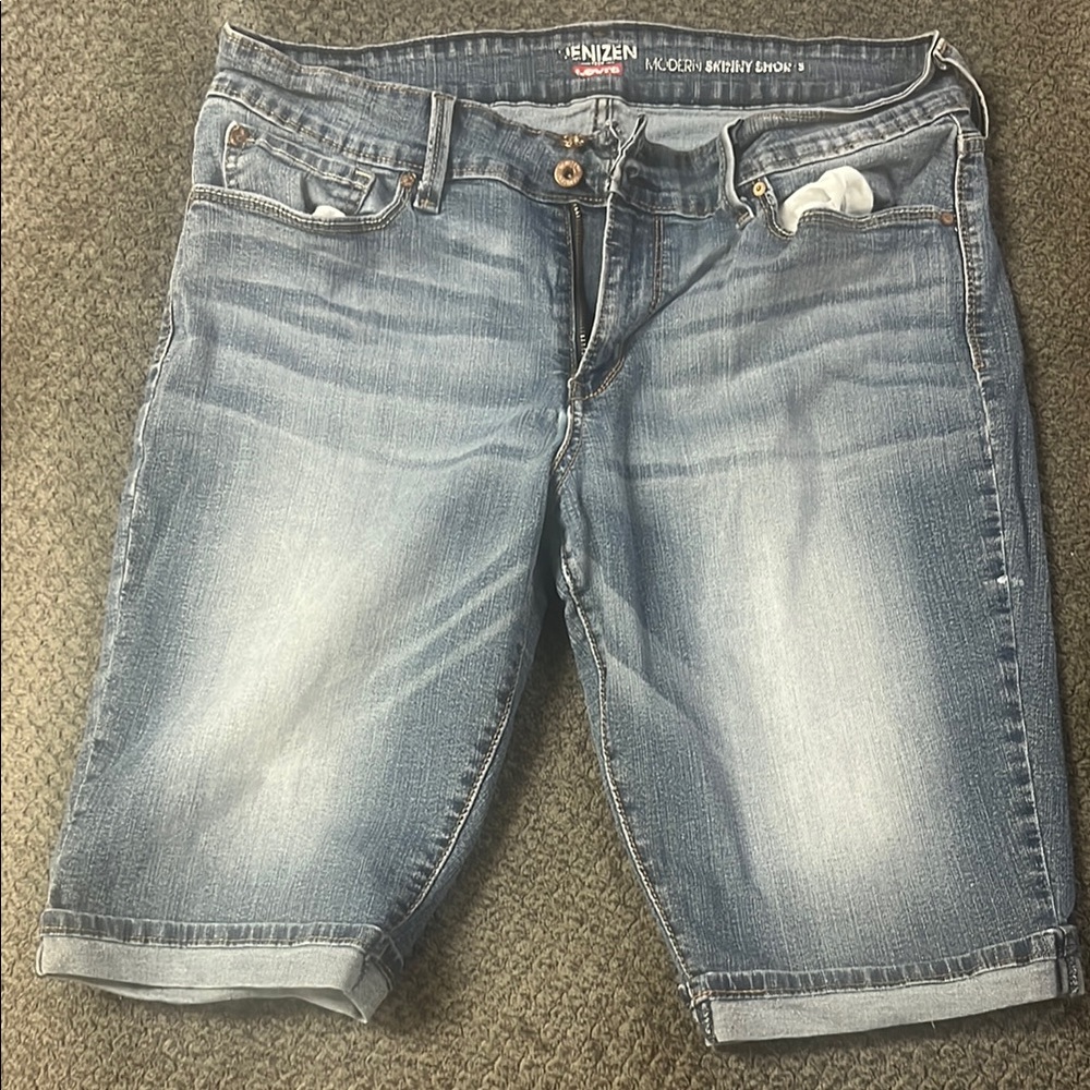 Denizen from Levi's Blue Jean Shorts